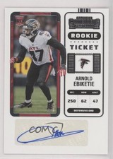 2022 Panini Contenders Rookie Ticket Arnold Ebiketie #165 Auto 1n0