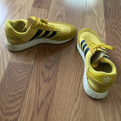 Men 13  US Adidas I-5923 Tribe Yellow Night Indigo Gum Bd7612 Men 13 US Adidas I-5923 Tribe Yellow Night Indigo Gum Bd7612  main image 3