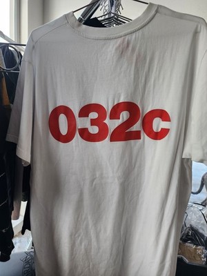 032c White Cosmic Workshop Logo Tee T-Shirt