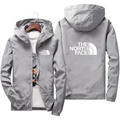 #ad North Face Mens Windproof Hooded Jacket Zipper Outdoor Running Casual Streetwear $25.56