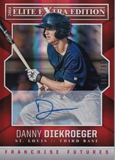 2014 Panini Elite Extra Edition Danny Diekroeger Franchise Futures /799