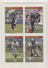 2005 Topps Bazooka 4-on-1 Stickers Drew Bennett Eric Moulds Randy Moss HOF m5e