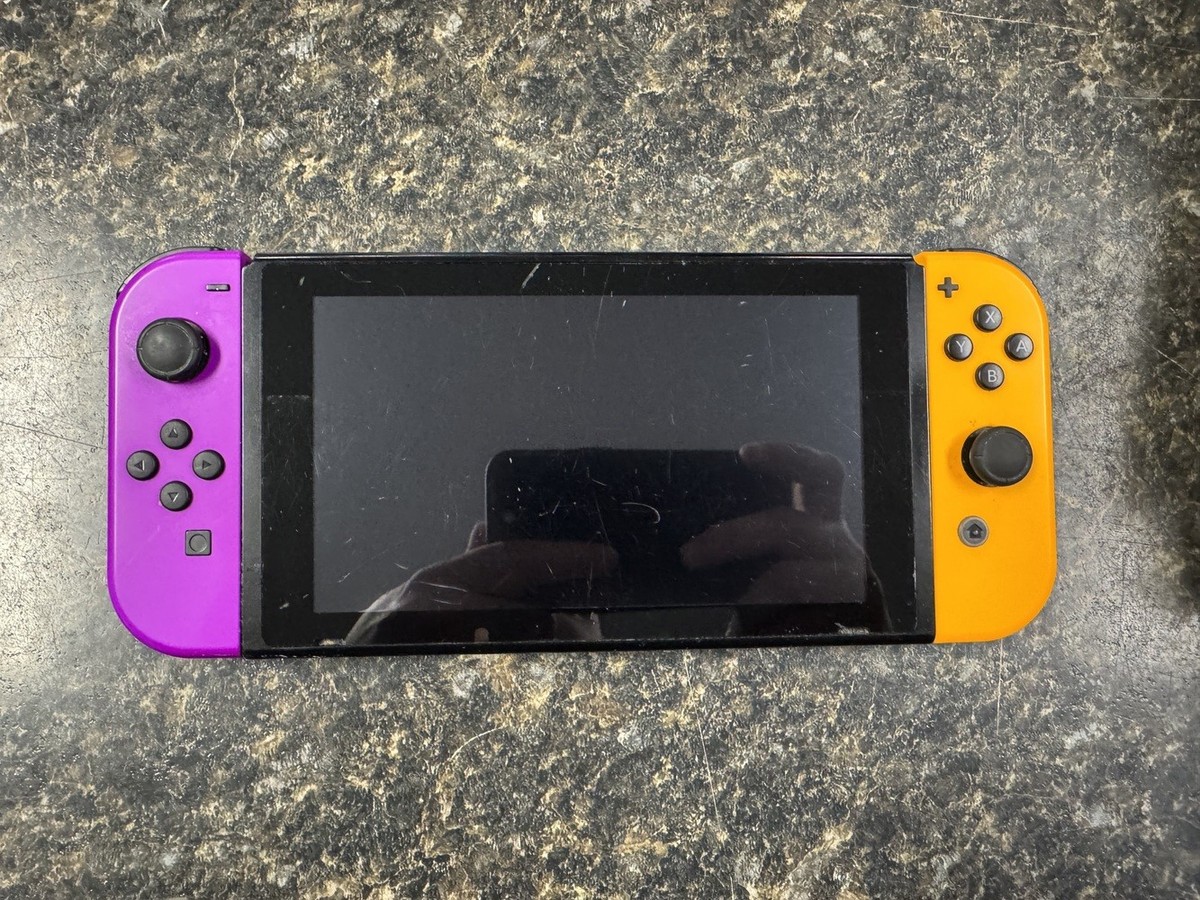 Nintendo Switch 本体 紫とオレンジ Nintendo Switch 本体 オレンジ/紫 - メルカリ