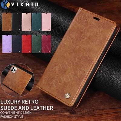 Handy Hülle Für Google Pixel 9 8 7 6 Pro 6A 7A Magnet Leder Schutz Flip Case