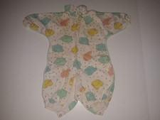 StorkCraft Vintage Baby Sleeper with Animals 1980's 6 Months 8-12 Pounds Unisex