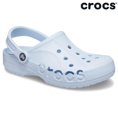 Crocs Baya Unisex Clogs Mineralblau Slipper Komfort Sandalen 10126-4JQ