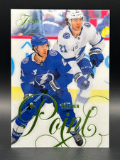 2025-26 Flair Hockey Brayden Point Forecheck /349 #117 Tampa Bay Lightning