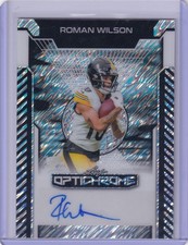 2025 Leaf Optichrome - Autographs Roman Wilson, Roman Wilson #BA-RW2 Silver...