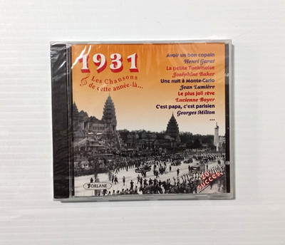 1931 Les Chansons de cette annee-la....CD - NEW