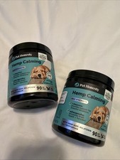  BUNDLE X2 Pet Honesty Hemp Calming Max Strength Chew for Dogs 90 EX2026and2027