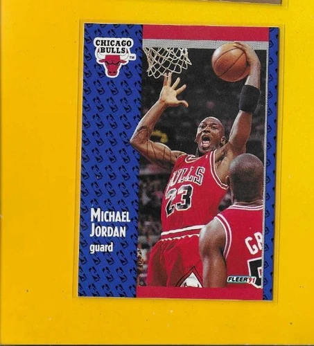 76375 1991-92 Fleer #29 Michael Jordan BULLS