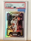 Panini Prizm LeBron James Lakers 2023-24 NBA Card #63 Silver Prizm PSA 9