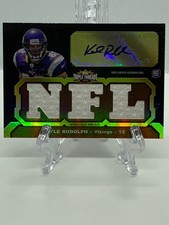 Kyle Rudolph 2011 Topps Triple Threads RPA /70 Rookie Auto RC Vikings