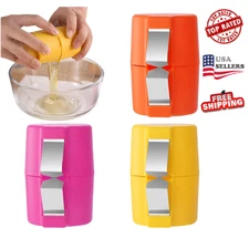 3PCS Egg Shell Opener Egg Cracker Separator Handheld Easy Breaker Kitchen Gadget