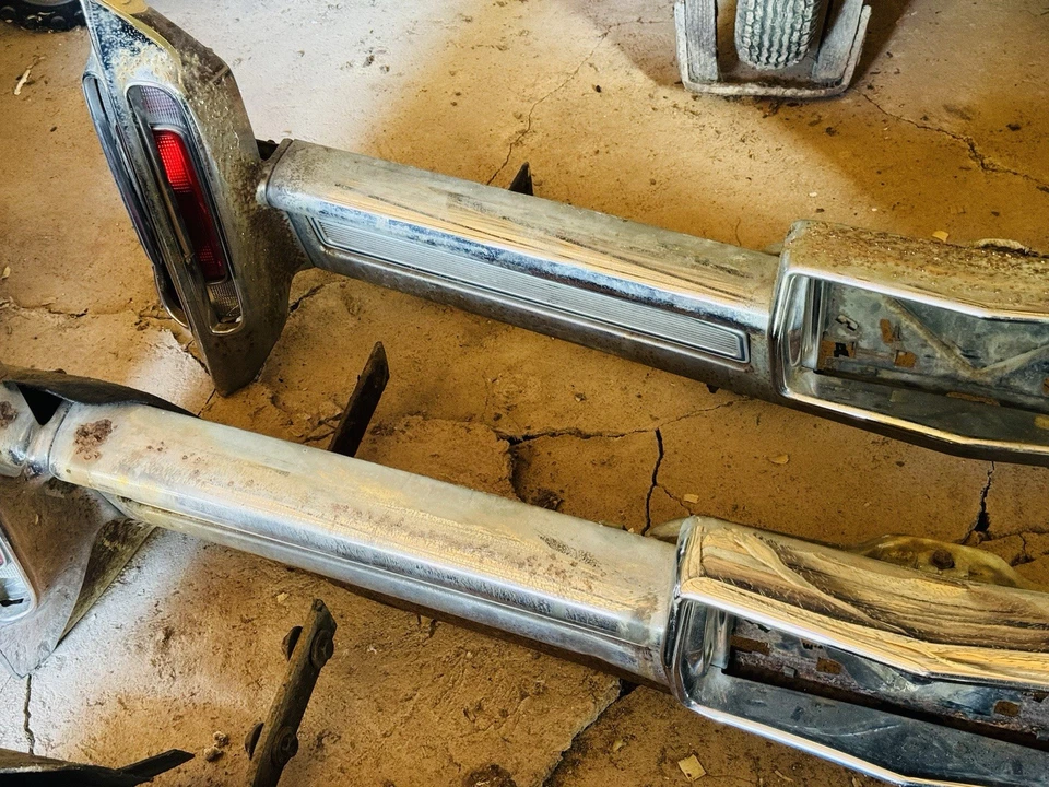 3 Amazing Cadillac Deville Rear Bumpers 1 -1967 & 2 - 1966 - Image 3 of 4