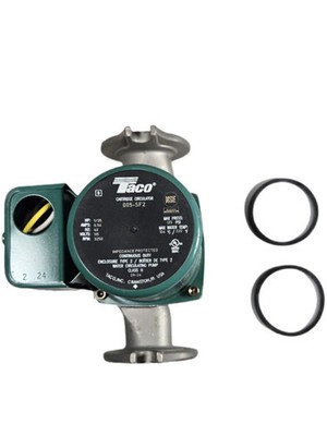 Taco 005-SF2 1/35HP 115V Stainless Steel Inline Cartridge Circulator Pump