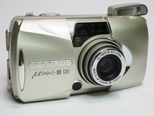 Near MINT Olympus mju Stylus III 120 Point Shoot 35mm Film Camera Tested