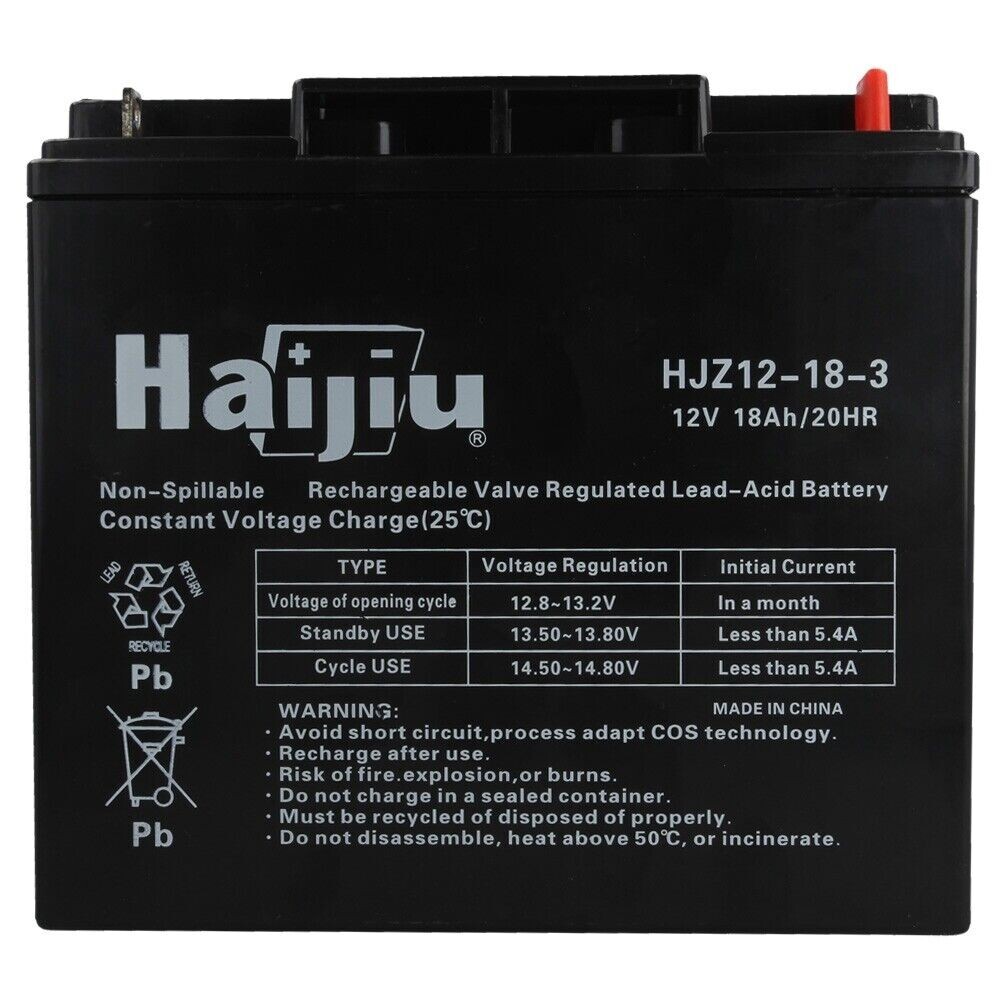 GENUINE STIGA MOUNTFIELD CASTELGARDEN 118120068/0 BATTERY 12V 18AH
