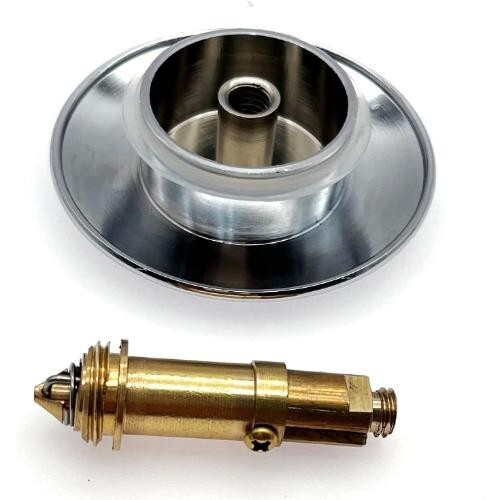JZK Badewannenstöpsel verchromt Metall 69 mm, Badewannenstöpsel Ersatz - Bild 7 von 8