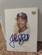 Josh Barfield Autographed 2006 Allen & Ginter Signed Baseball Card #251 Padres