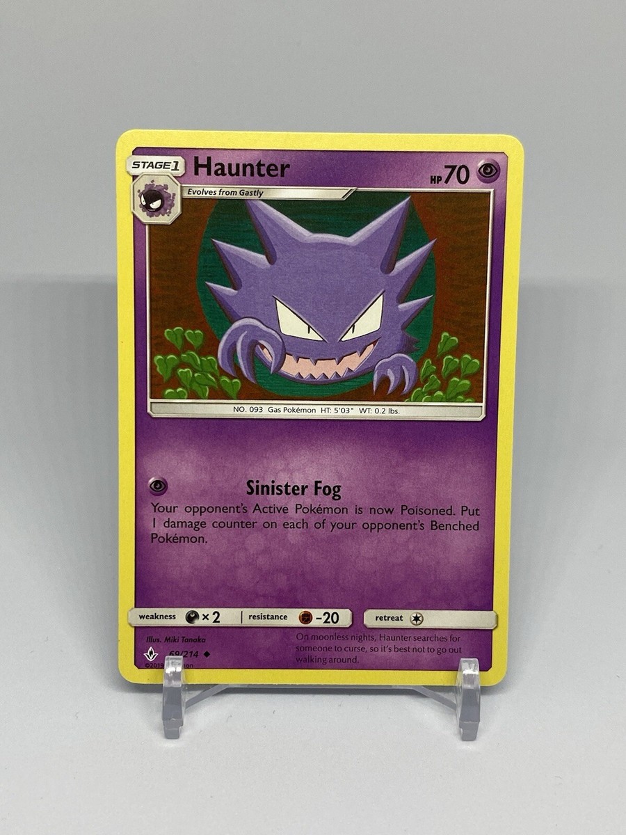 Pokémon TCG Haunter Unbroken Bonds 69/214 Regular Uncommon | eBay