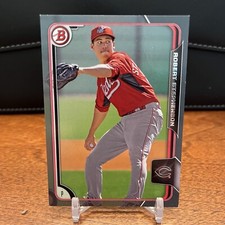 2015 Bowman Prospects Silver /499 Robert Stephenson #BP44 Cincinnati Reds