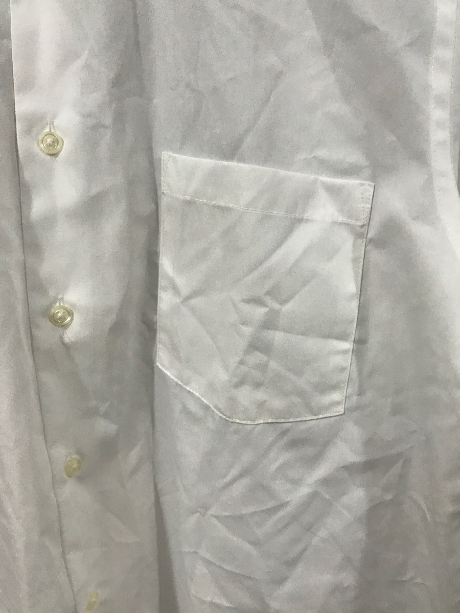 Van Heusen Men's Classic-Fit Poplin Dress Shirt White | eBay