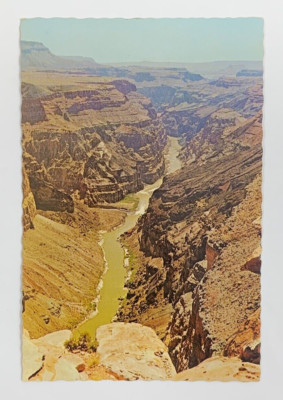 View from Toroweap Point Grand Canyon National Monument Arizona Postcard