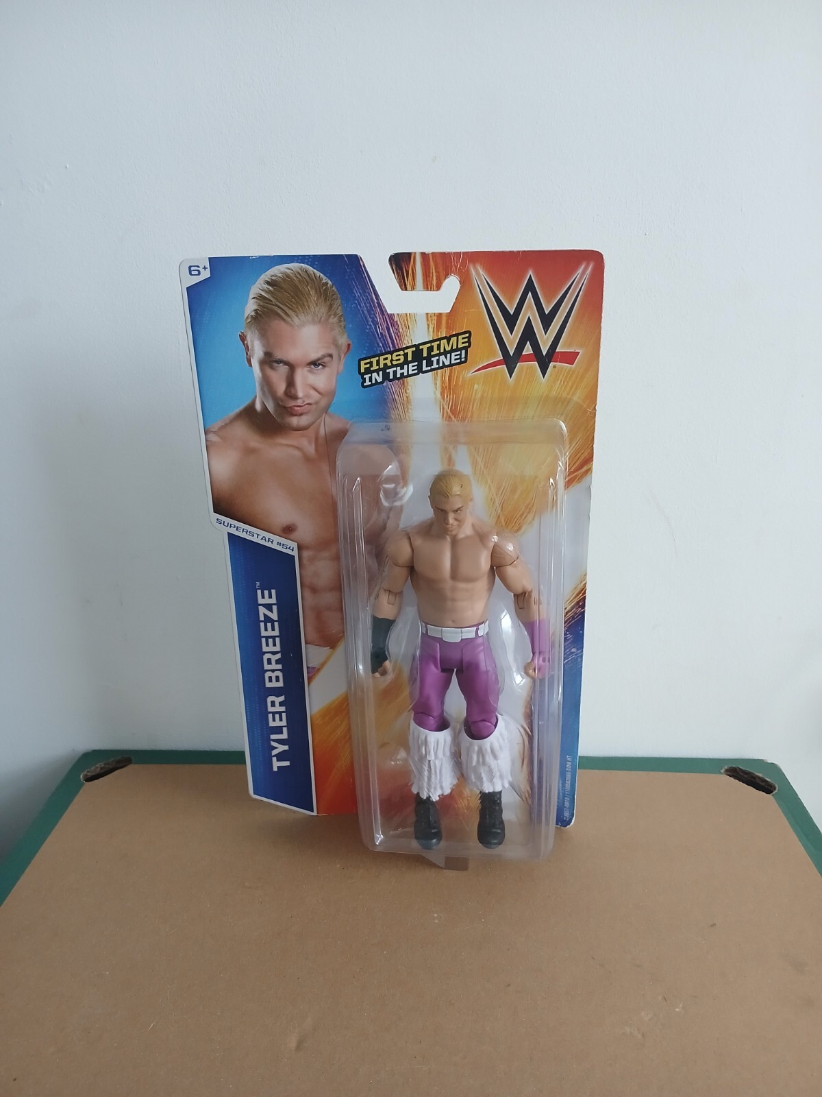 WWE WWF Mattel - Tyler Breeze Basic Series 54 - Wrestling Figure New Sealed