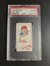 2015 Topps Allen and Ginter Mini - Red /40 Chris Owings DBacks - PSA 10 GEM MT 