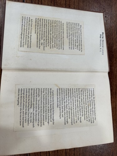 1970 "To Teach To Love" by Jesse Stuart World Publishing 2nd Printing Ex Library - Bild 4 von 4