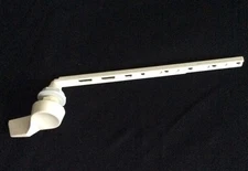 White Plastic Toilet Lever Replacement For Kohler