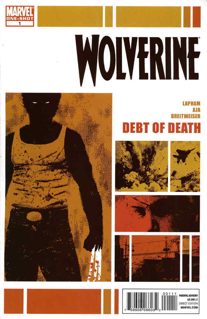 Wolverine: Debt of Death #1 VF/NM; Marvel | David Lapham - we combine shipping