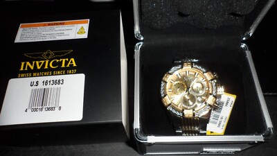 いのりん Invicta 25864 51mm Gold Silver Stainless Steel Case Gold