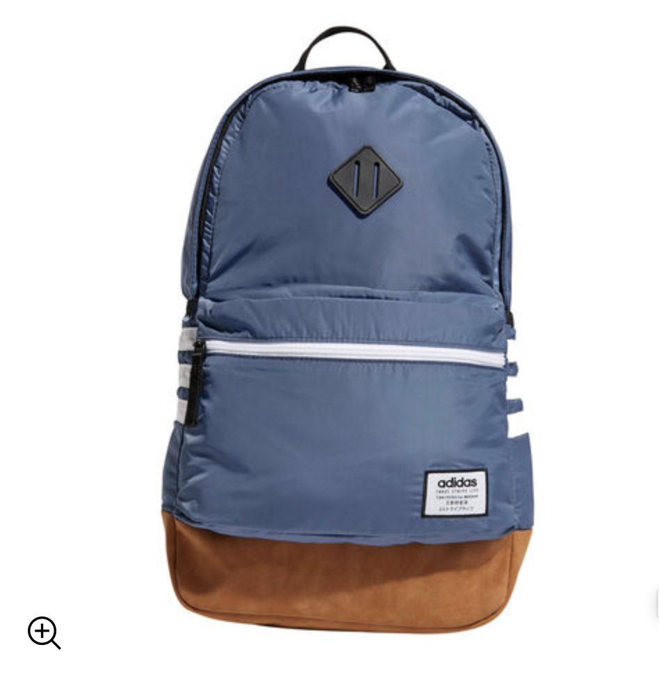 ADIDAS BACKPACK. CLASSIC 3-STRIPES PLUS BACKPACK. NEW!! COLOR MEDIUM BLUE!! ADIDAS BACKPACK. CLASSIC 3-STRIPES PLUS BACKPACK. NEW!! COLOR MEDIUM BLUE!!