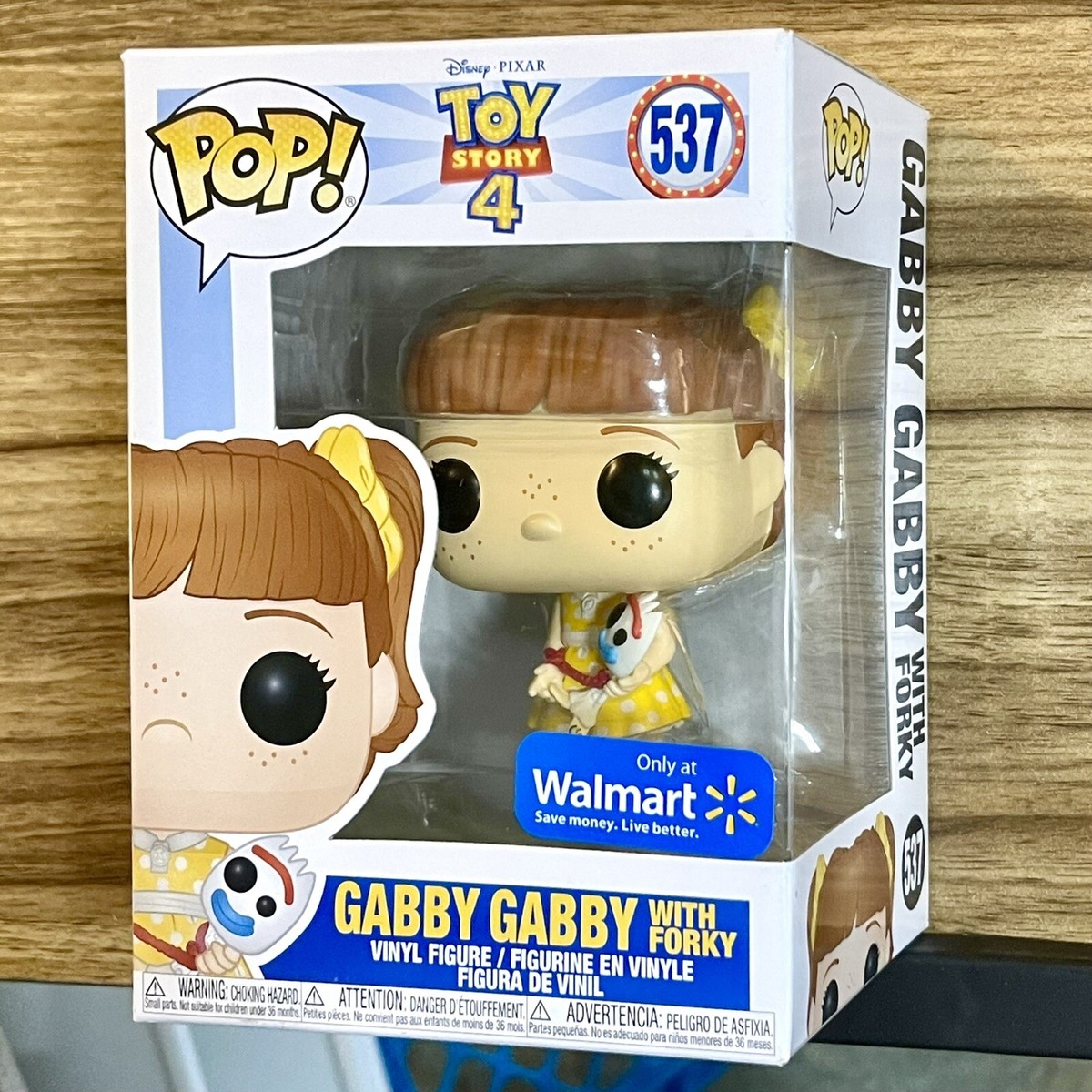 Gabby Gabby & Forky Funko Pop! #537 Disney Toy Story 4 Walmart