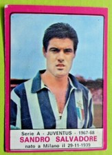 SANDRO SALVADORE, JUVENTUS-PANINI FIGURINE EDITION 1967/68-REC