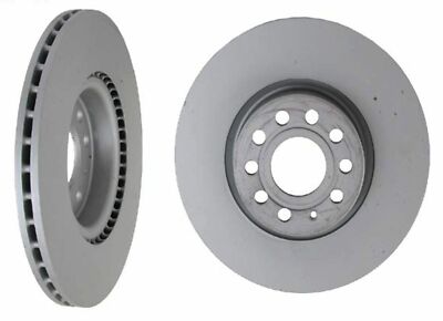 x2 ZIMMERMANN FRONT Brakes Rotors Brake Disc Rotor Kit For AUDI VW CHECK FITMENT