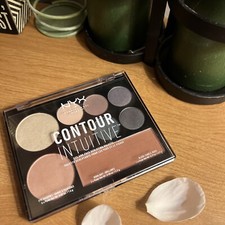 Paleta abierta CONTOUR INTUITIVE CIP05 perlas de humo rubor resaltar sombras de ojos