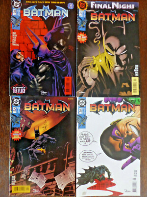 4x US Comics Batman Nr. 20,24,25,26  incl. Final Night mit großem Poster
