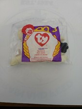 1996 Ty Teenie Beanie Babies CHOPS The Lamb #3 McDonalds Toy NIP