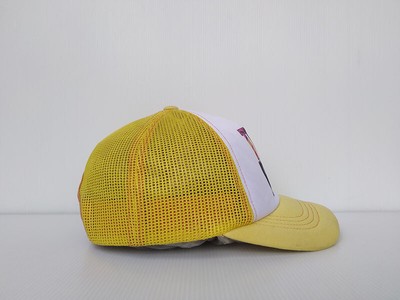 TRUE RELIGION Trucker Hat Cap Yellow 