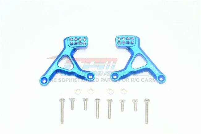 GPM TRX4030A ДЛЯ 1/10 TRAXXAS TRX-4 DEFENDER СПЛАВ ЗАДНИЙ РЕГУЛИРУЕМЫЙ АМОРТИЗАТОР БАШНЯ - Изображение 2 из 4