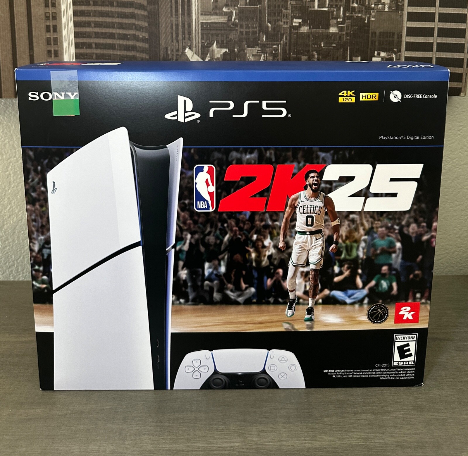 PS5 Digital Edition with NBA 2K25 Bundle Brand New White-image