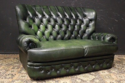 Divano chesterfield chester inglese posti colore verde Thomas