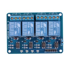 DC 12V 4-Channel Relay Module Optocoupler For Arduino PIC ARM AVR DSP