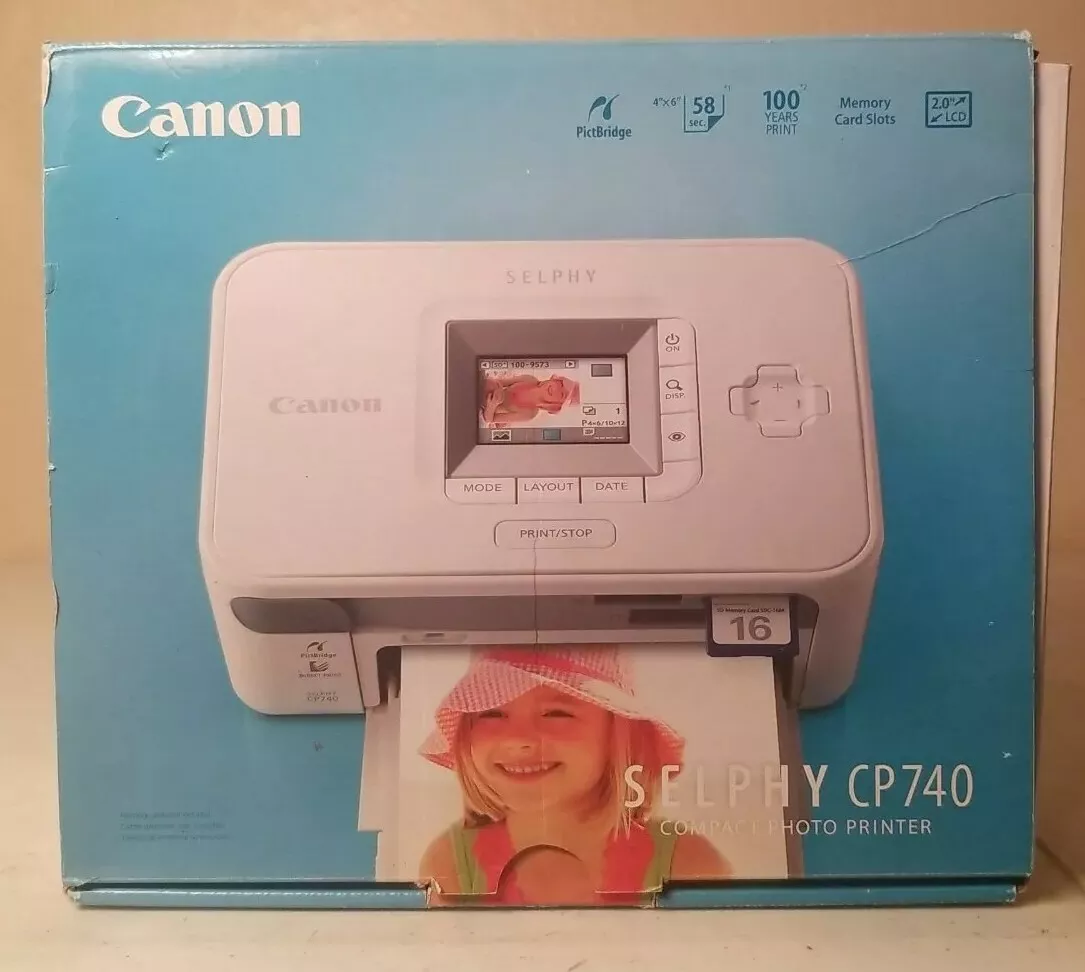 New Canon Selphy CP740 Photo Printer 2007 | eBay