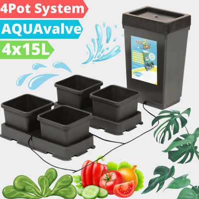 Easy2Grow 1Pot+4Topf System 15 Liter Pflanztopf Bewässerungssystem Automatisch