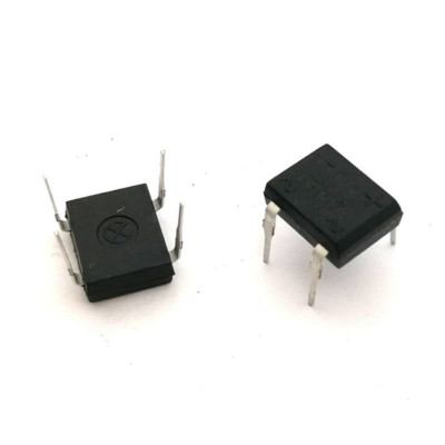 50 PCS DB107 DIP4 DIP 1A 1000V Single Phases Diode Rectifier Bridge