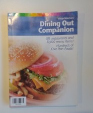 Weight Watchers Points Dining Out Restaurant Companion Book 2004